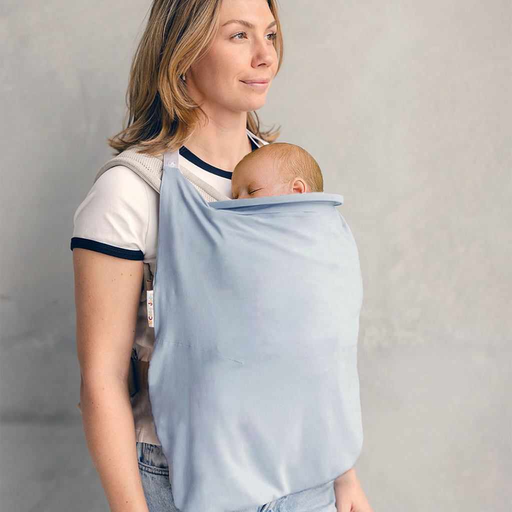 Sunsafe babywearing, UPF50+ baby carrier cover