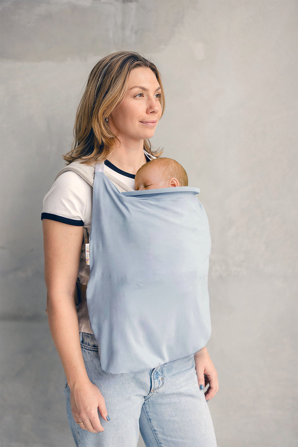 Sunsafe babywearing, UPF50+ baby carrier cover
