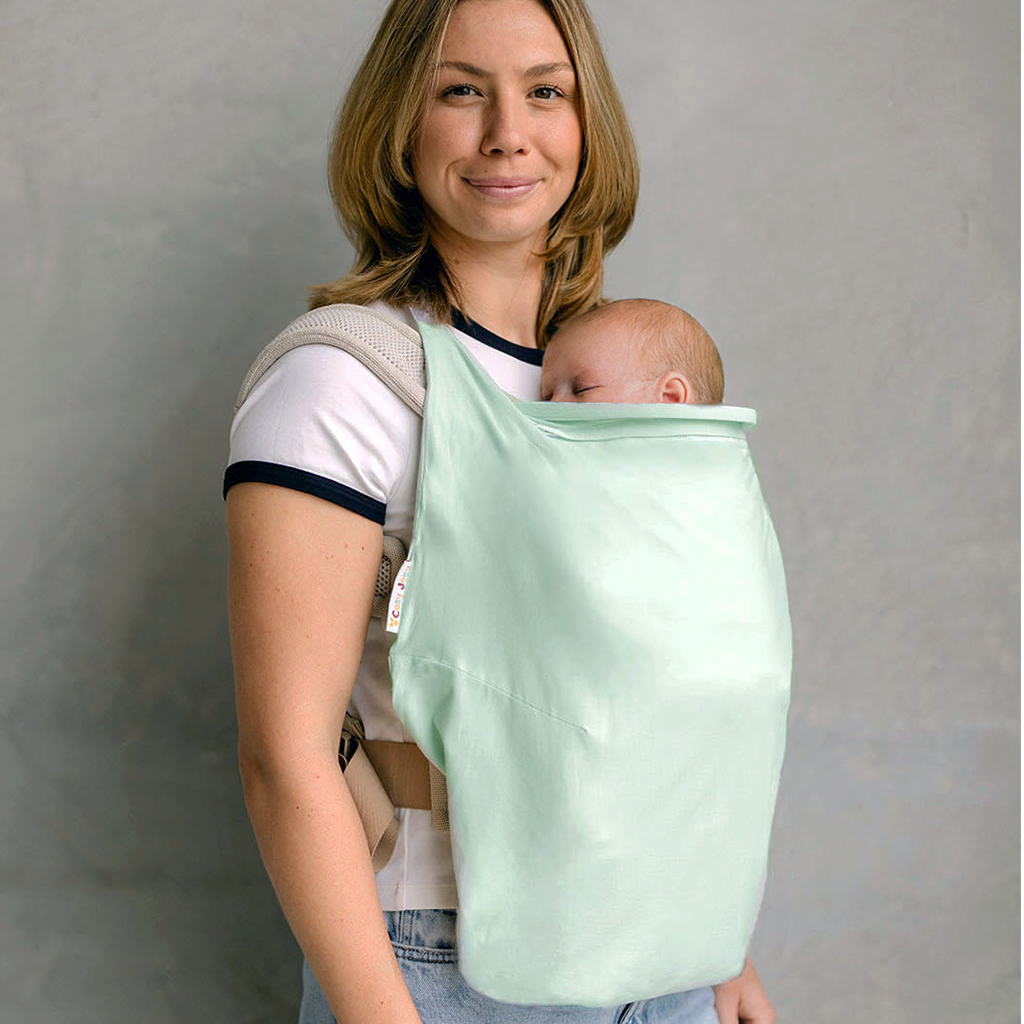 Sunsafe babywearing, UPF50+ baby carrier cover