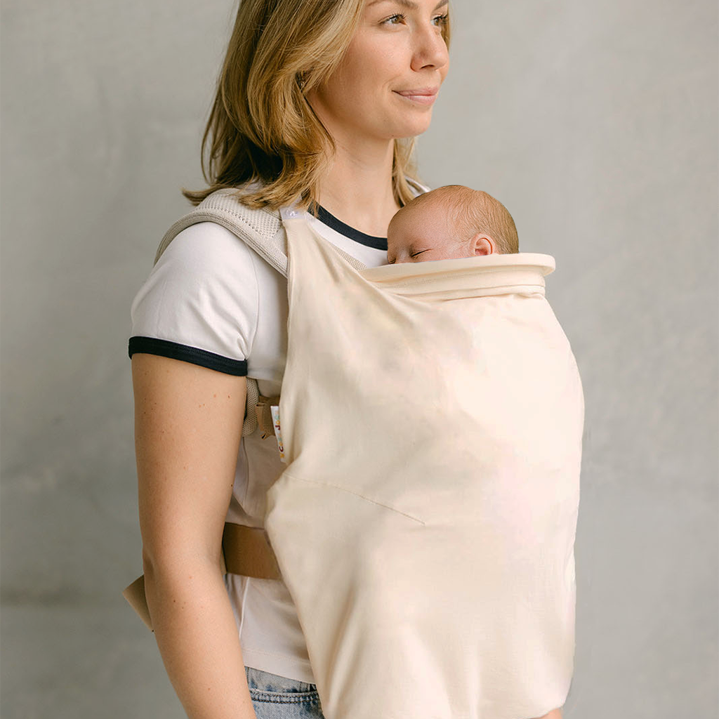 Sunsafe babywearing, UPF50+ baby carrier cover