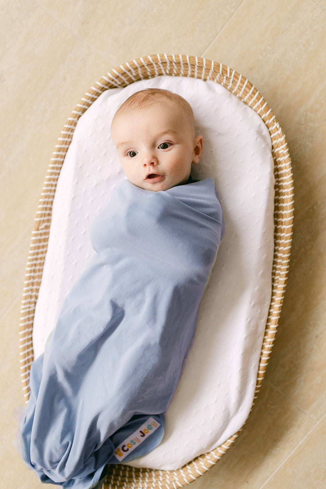 UPF50+ baby swaddle