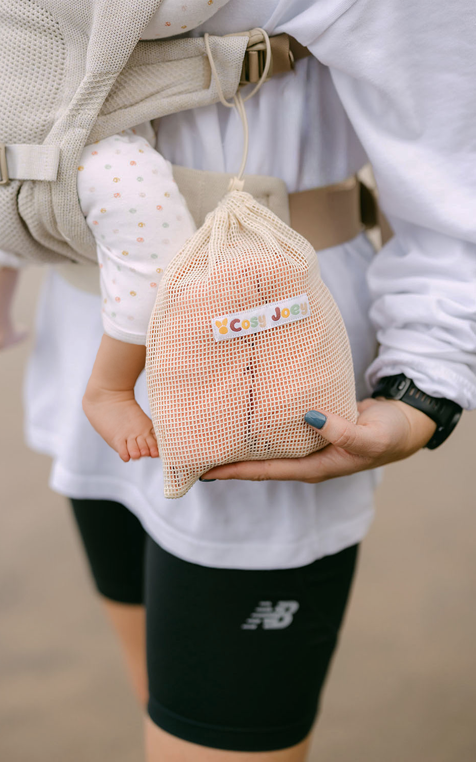 Sunsafe babywearing, UPF50+ baby carrier cover