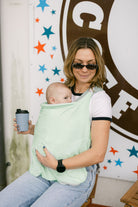 Sunsafe baby wearing, UPF50+ baby carrier protection 